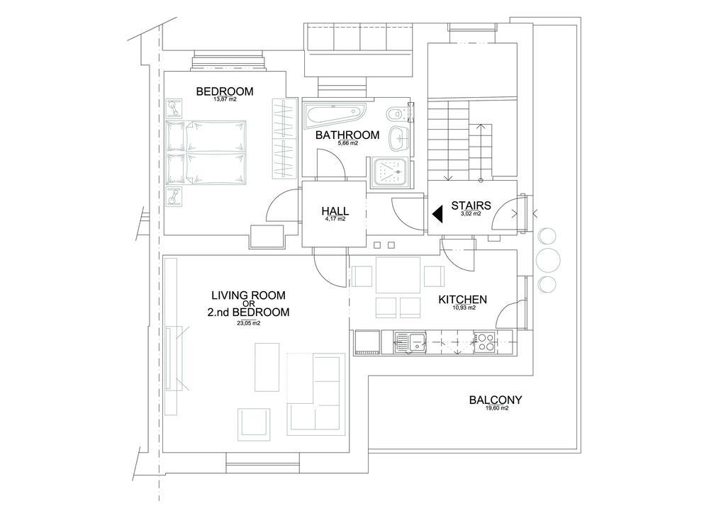 Apartment Kosatcova ปราก ภายนอก รูปภาพ